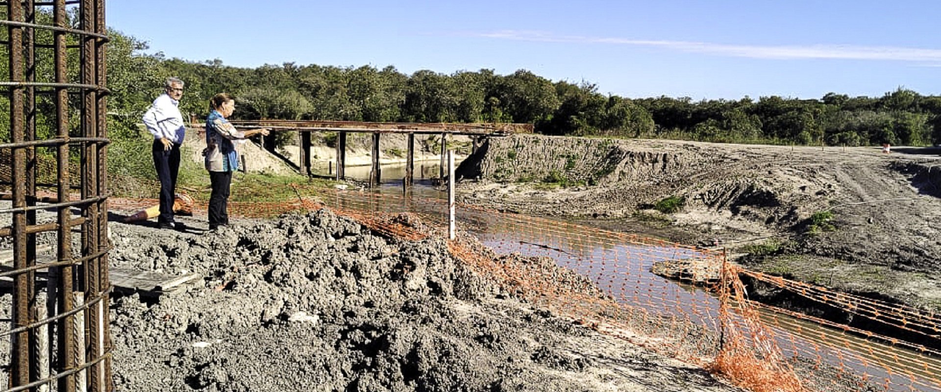 La obra de construcción del puente El Cinto supera el 45 por ciento de