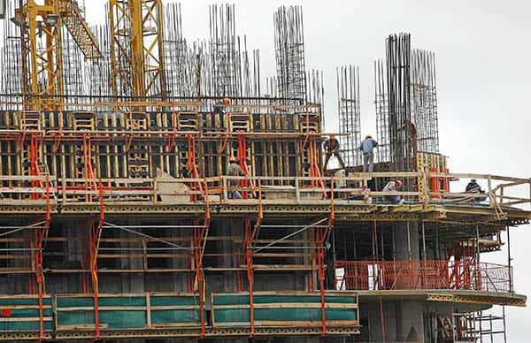 El costo de la construcción subió 32,3% en 2016