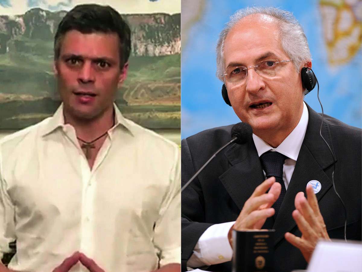 Crisis en Venezuela:  los opositores López y  Ledezma vuelven a prisión