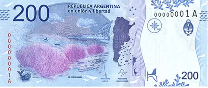 El Banco Central Presentó El Billete De 200 Pesos Diario El Argentino De Gualeguaychú Edición 0650