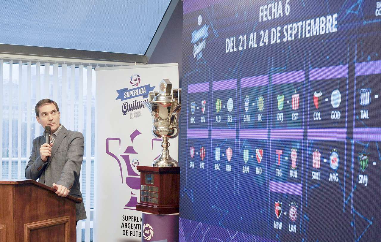 Superliga:  se anunció el fixture: Boca debuta con  Talleres y River visita a Huracán