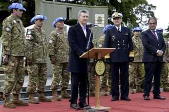 "Nueva directiva" de defensa nacional: militares "colaborarán" en "seguridad interior"