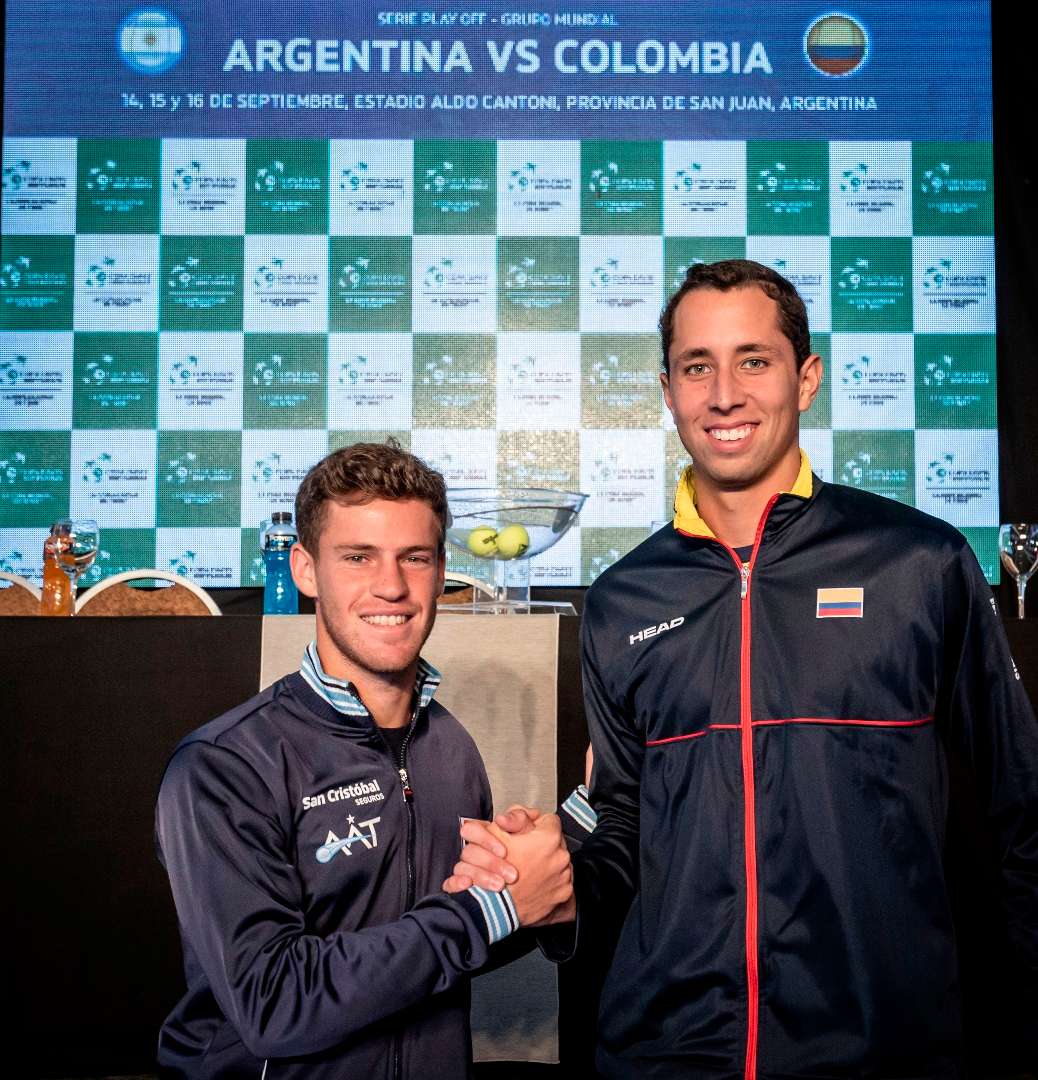 Schwartzman abre ante Giraldo la  serie entre Argentina y Colombia
