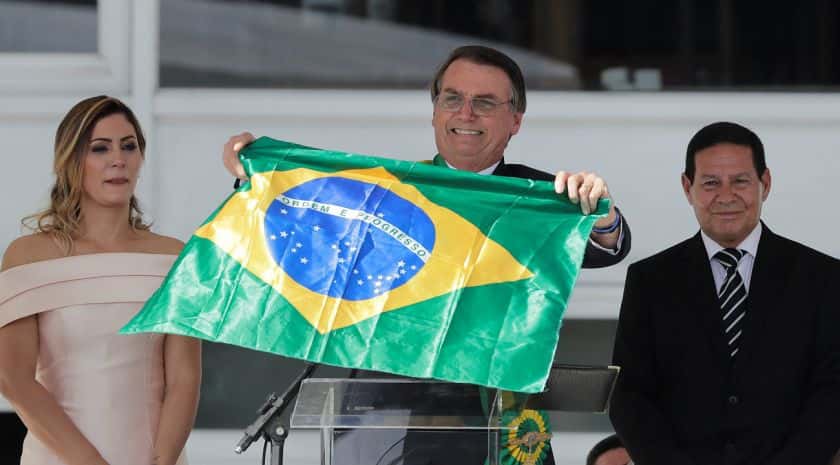 Elogios y mensajes en Twitter entre Jair  Bolsonaro y Trump