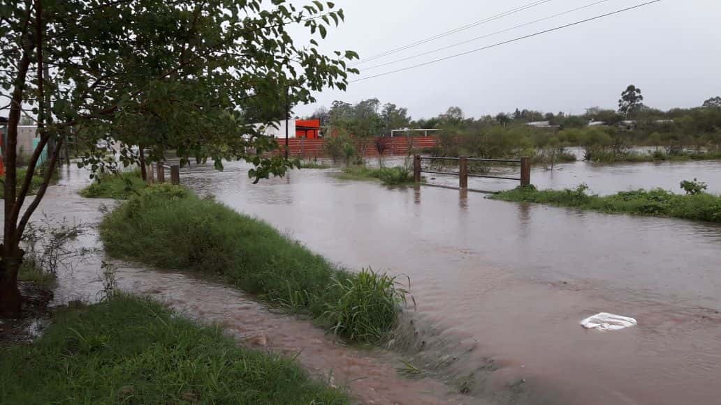 Asisten a localidades del norte de la  provincia afectadas por las lluvias
