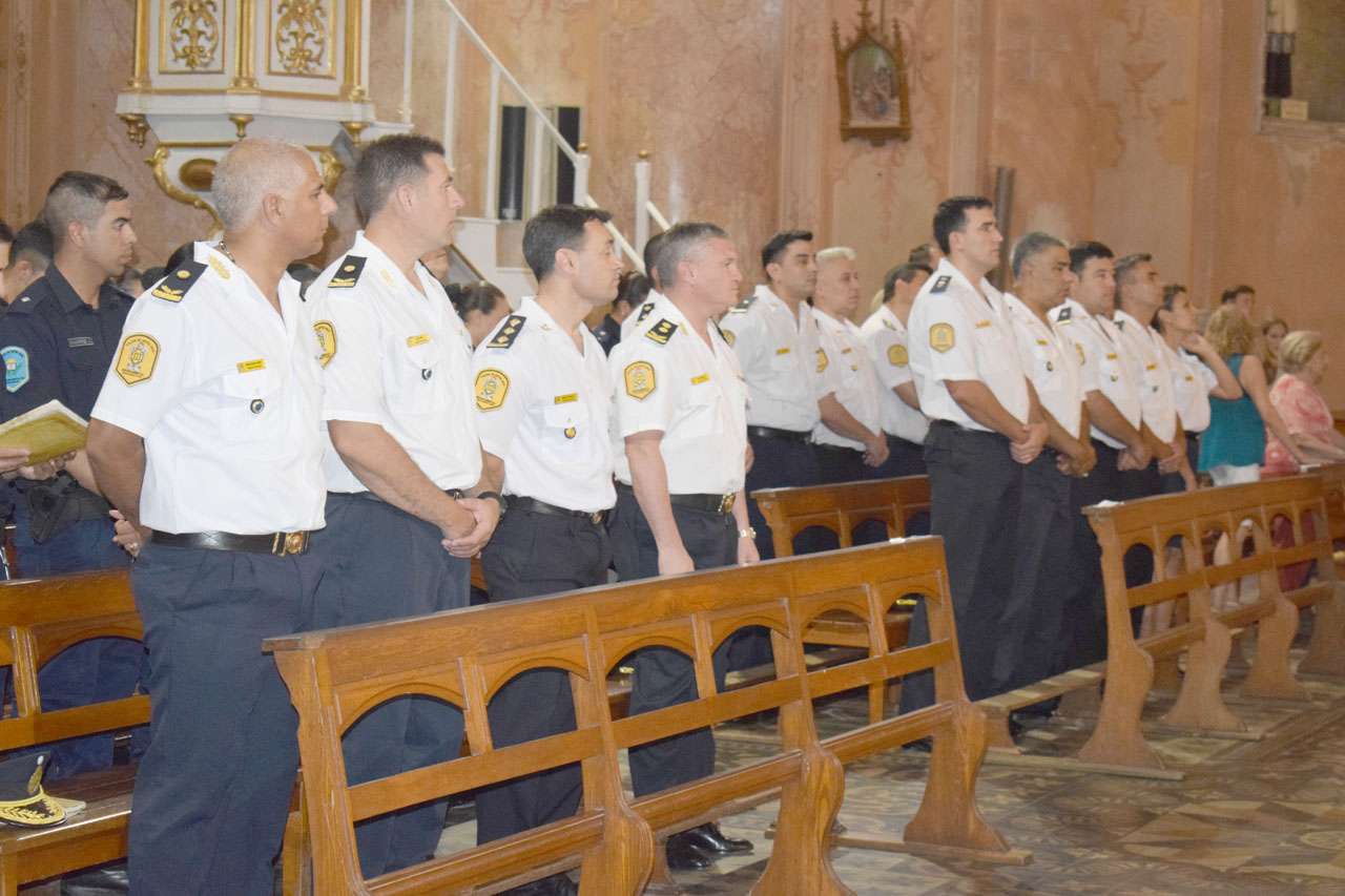 La Policía de Entre Ríos celebró el día de su Patrono San Sebastián