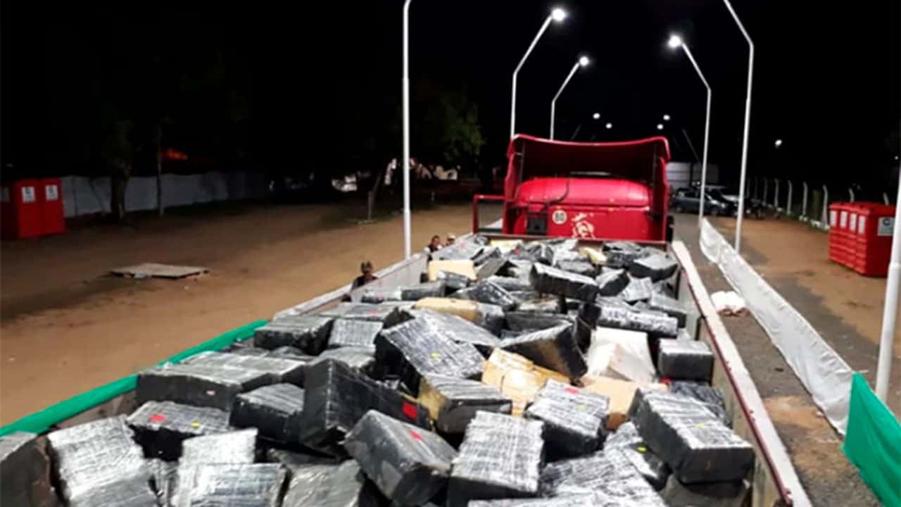 Corrientes: secuestraron más de nueve toneladas de marihuana