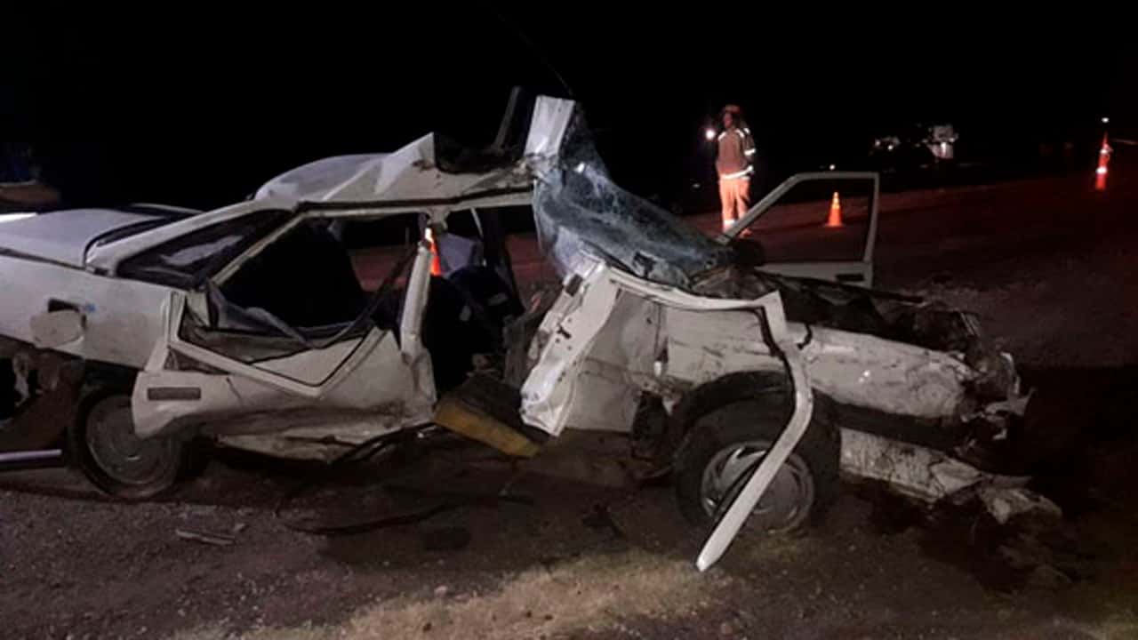 Fatal choque en la Ruta 39 con tres personas fallecidas