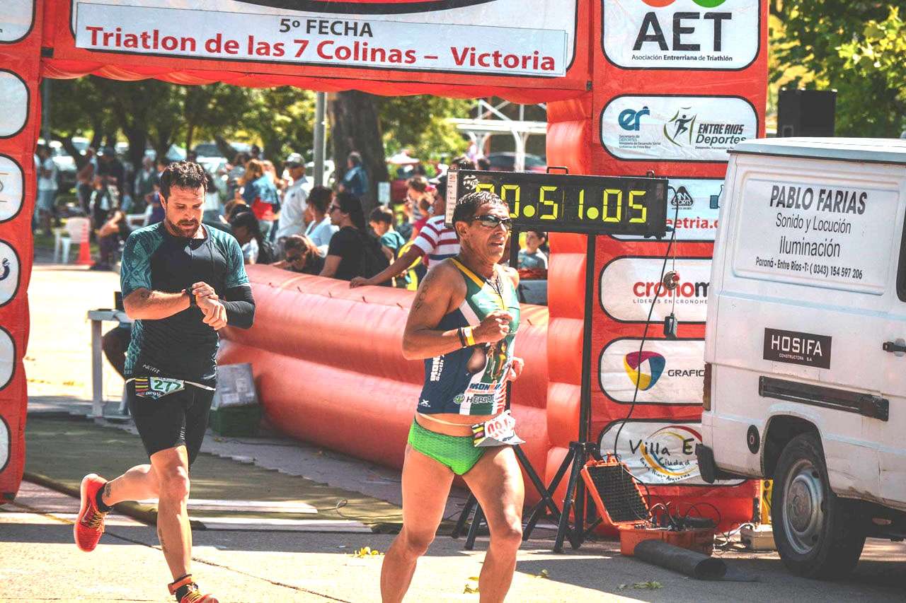 Triatlón: Locales corrieron en Victoria por una  nueva fecha del Entrerriano