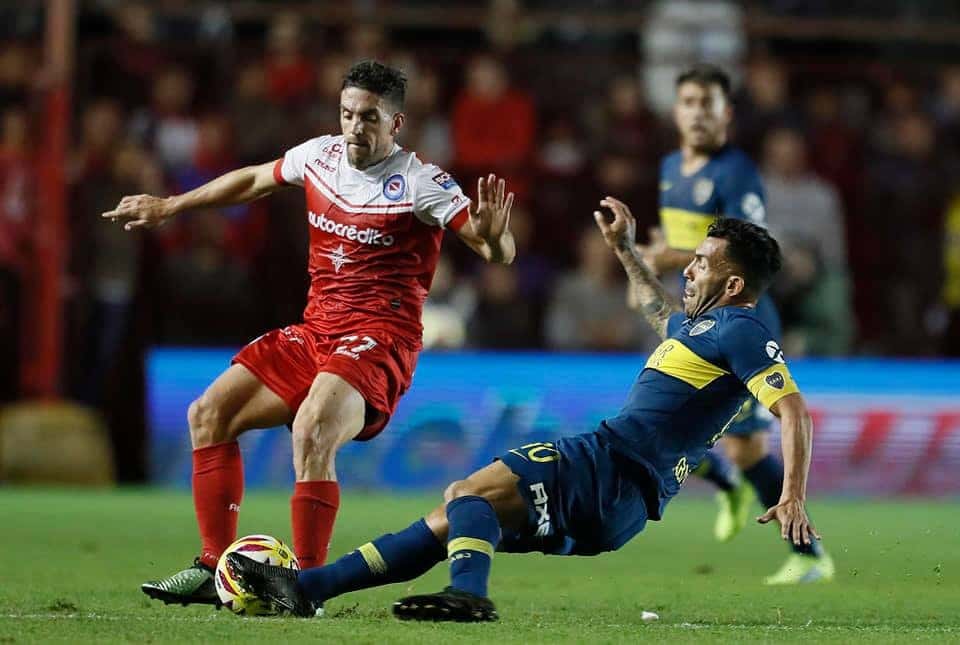 Boca y Argentinos empataron 0-0 en el partido de ida  de las semifinales de la Copa de la Superliga