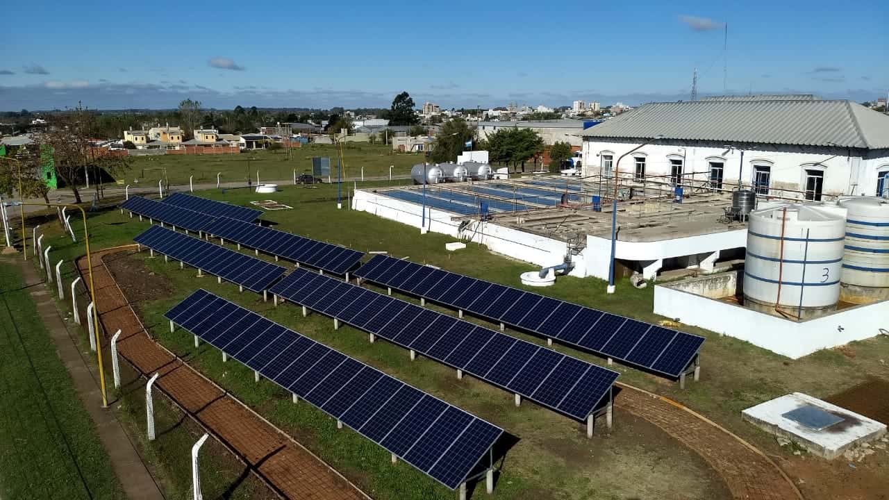 El Municipio planea  incorporar paneles solares  en la toma de agua y en  la laguna sanitaria