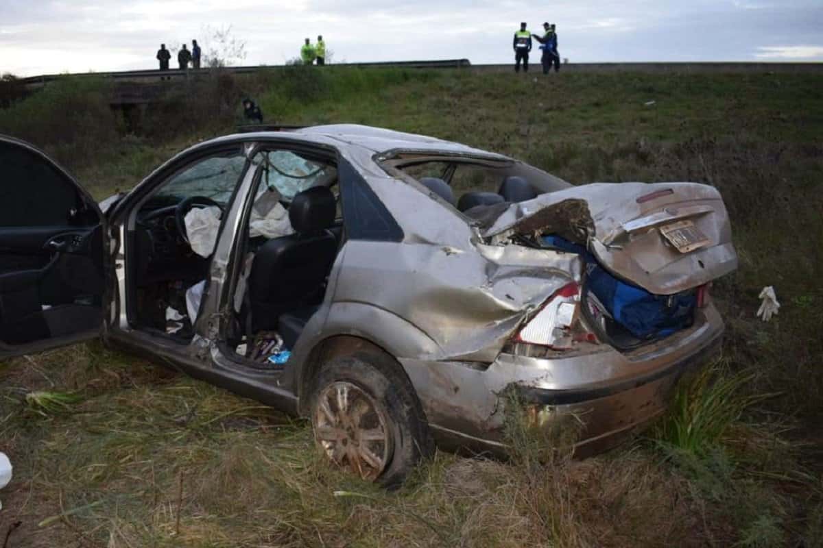 Accidente en la Autovía: una joven de 20 años murió al salir despedida del auto