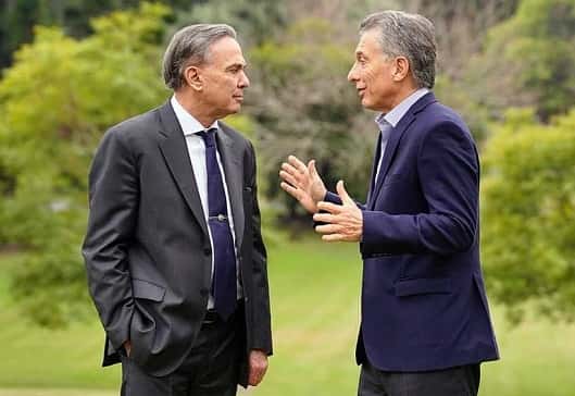  Primera reunión entre Macri y Pichetto,  tras el anuncio de la fórmula