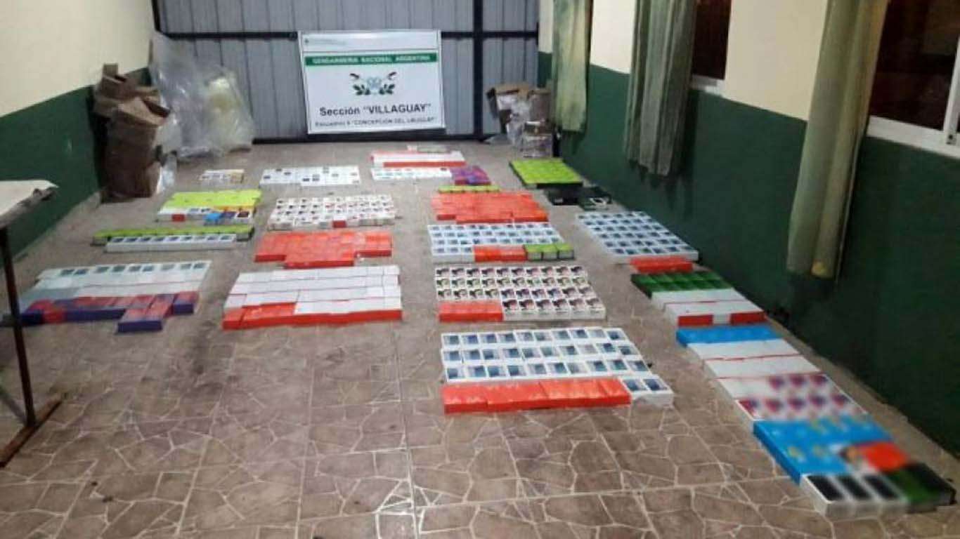 Villaguay: Gendarmería decomisó celulares y tablets valuados  en $11 millones