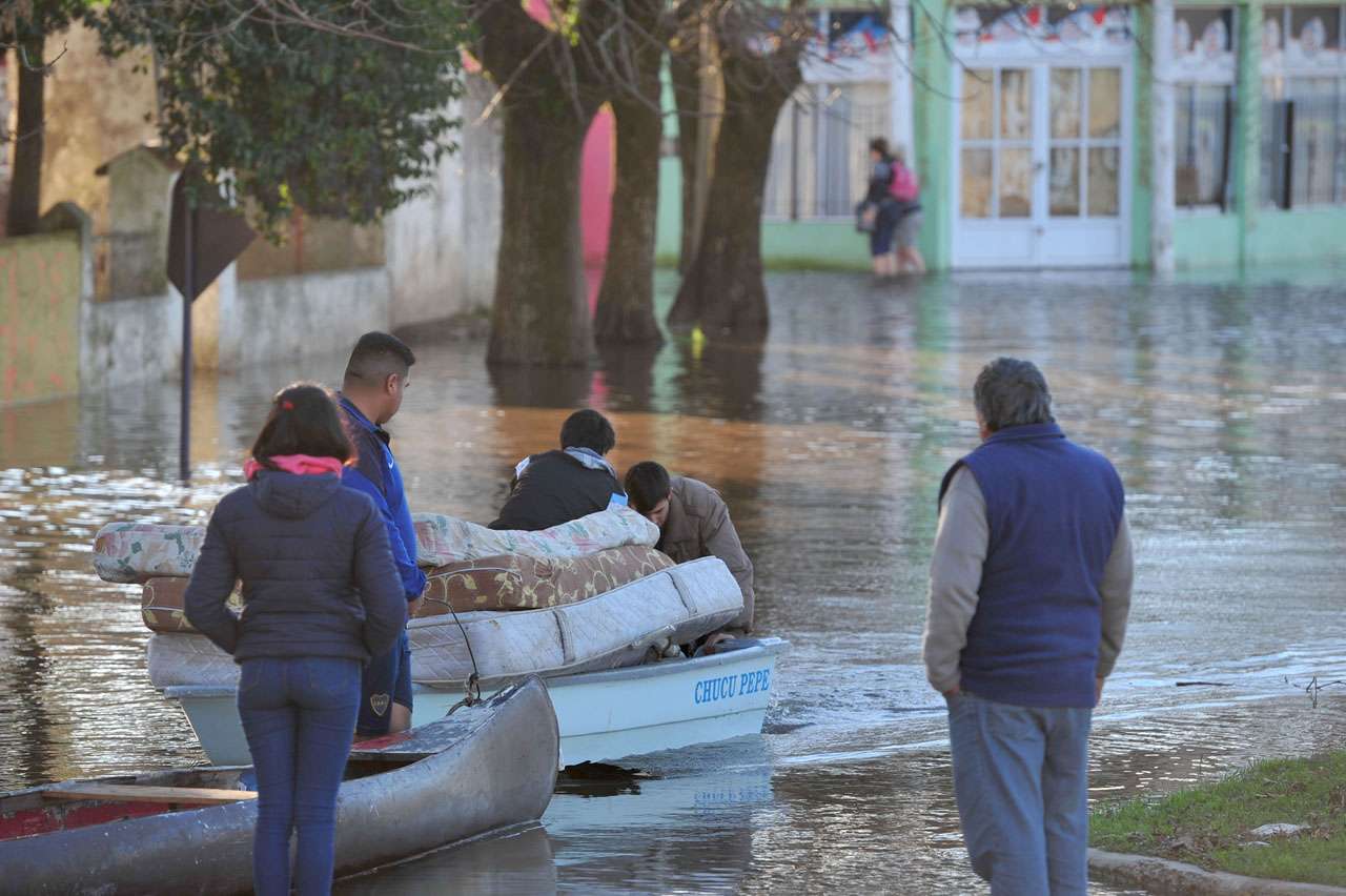 La ciudad vive su segunda inundación en cinco meses