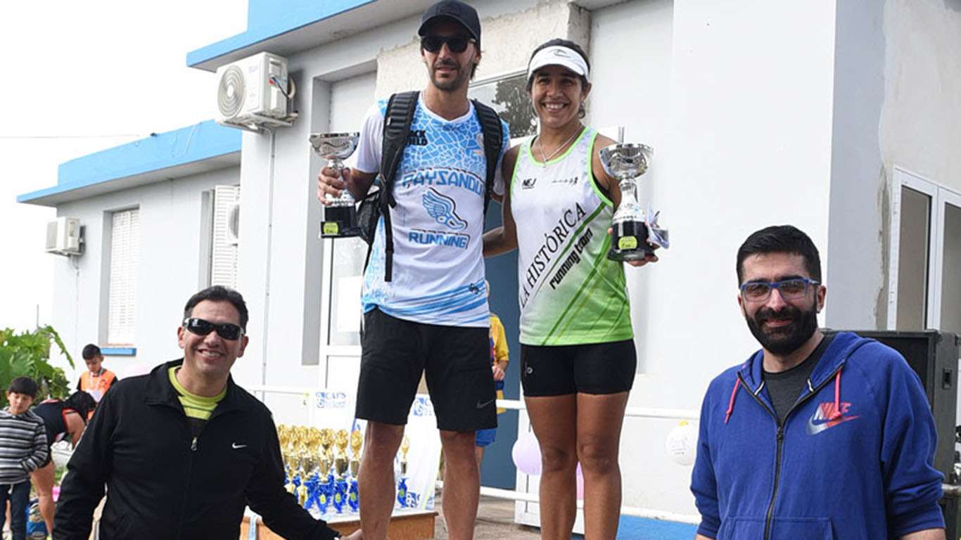 Atletismo:Hernán Velázquez y Olga Zapata se destacaron en Concepción del Uruguay