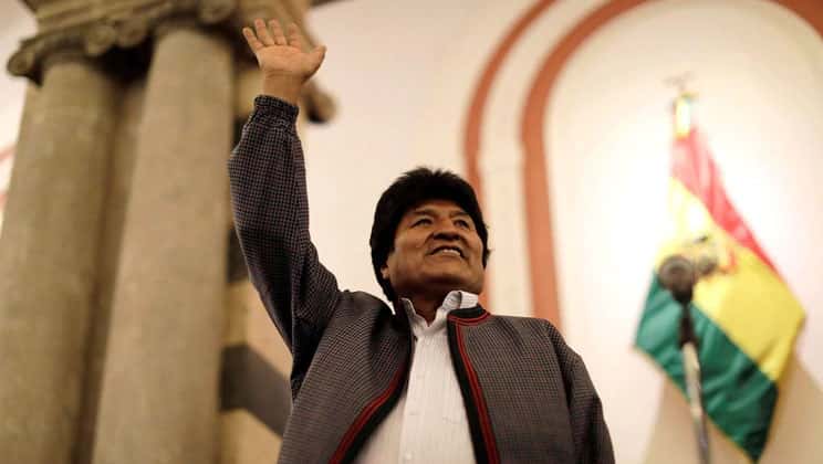 Tensión en Bolivia: el Tribunal Electoral declaró  ganador a Evo Morales
