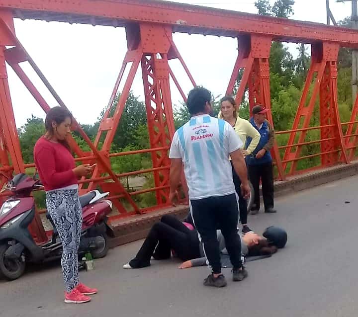 Está fuera de peligro la mujer que se accidentó esta mañana en el puente Méndez Casariego 