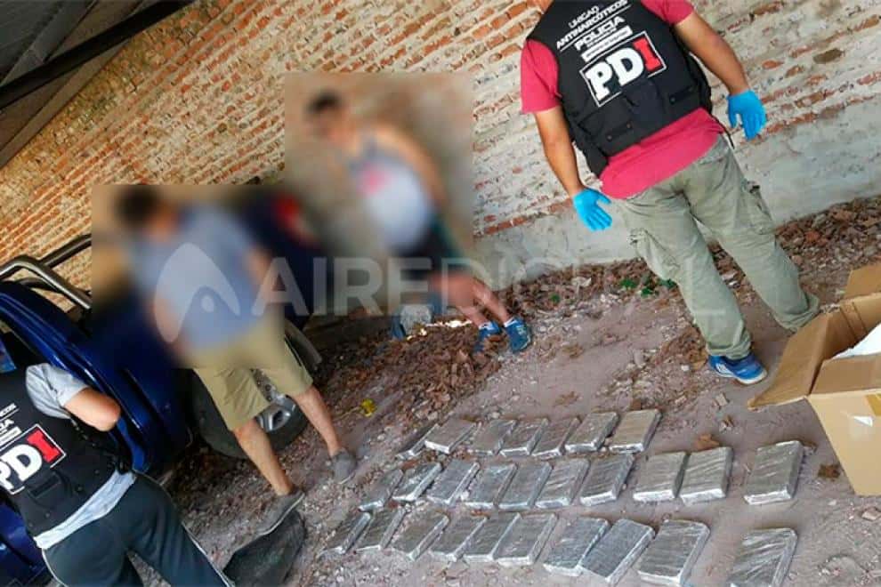 En Santa Fe se secuestraron 150 kilos de cocaína
