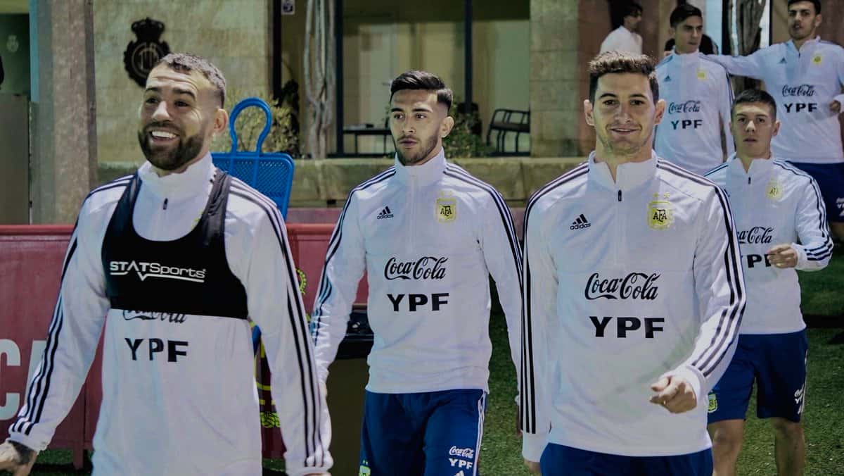 Con Messi en el gimnasio y Martínez en duda, Argentina entrenó por primera vez en Mallorca