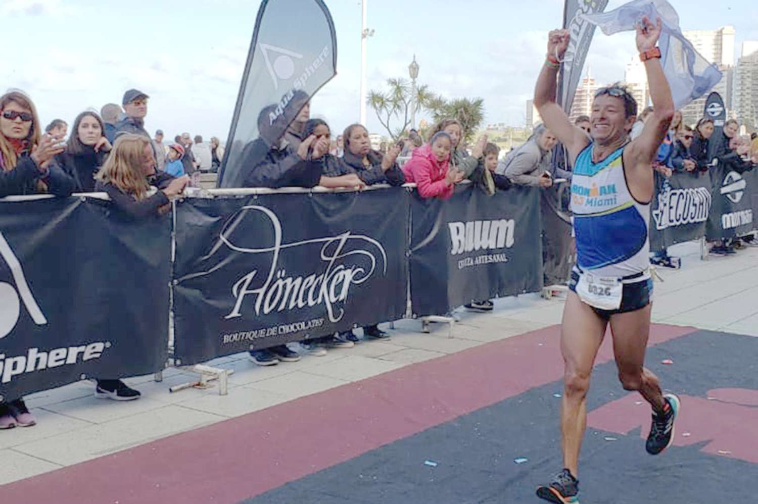 Triatlón: Con presencias locales, pasó una nueva edición del Ironman de Mar del Plata