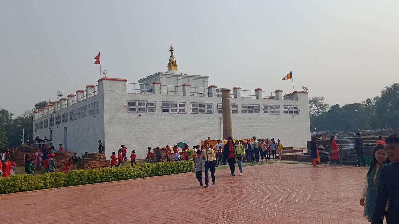 Lumbini, en donde nació Buda