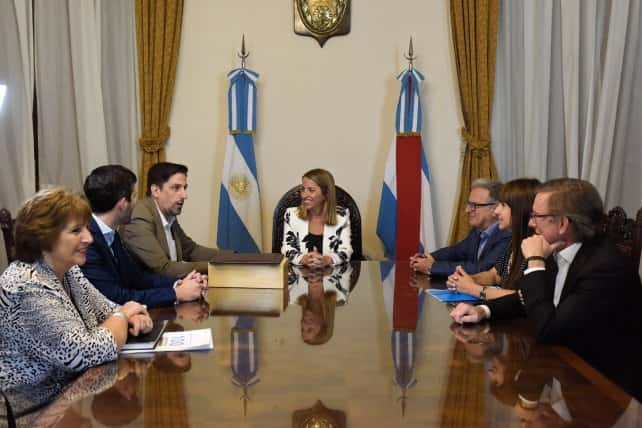 El ministro de Educación tuvo un a reunión de trabajo en Entre Ríos