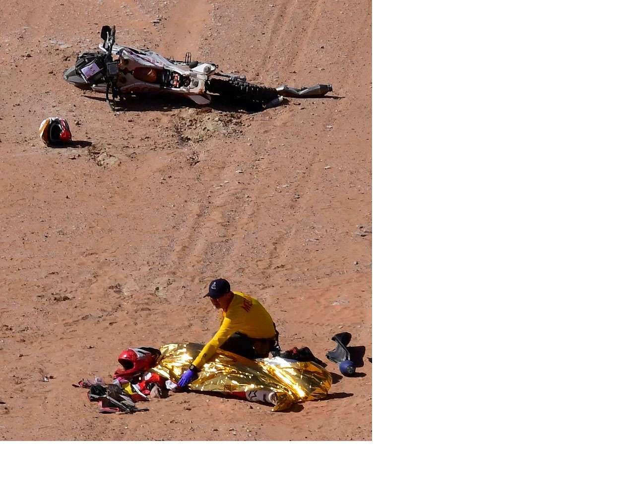 Tragedia en el Dakar: murió el  motociclista Paulo Gonçalves