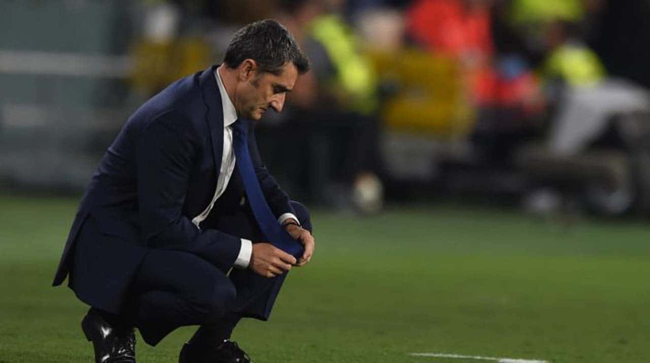 Barcelona decidió despedir al entrenador Ernesto Valverde