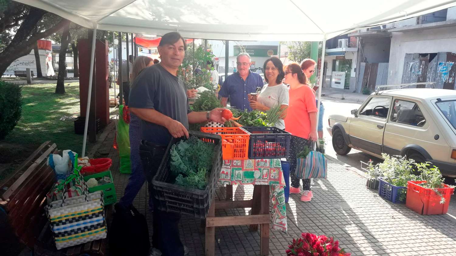 La Feria Agroecológica de Plaza Belgrano, un lugar de encuentro, de oportunidad y trabajo