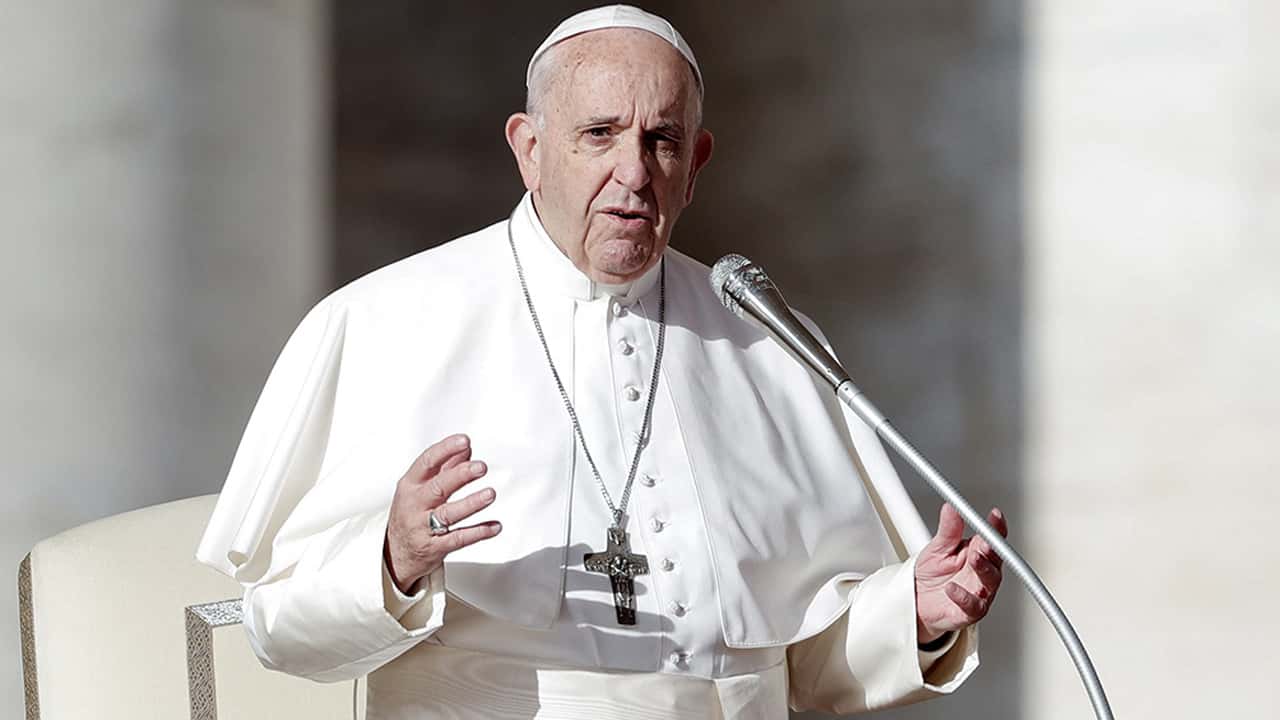 "Juntos contra la trata", alentó el Papa