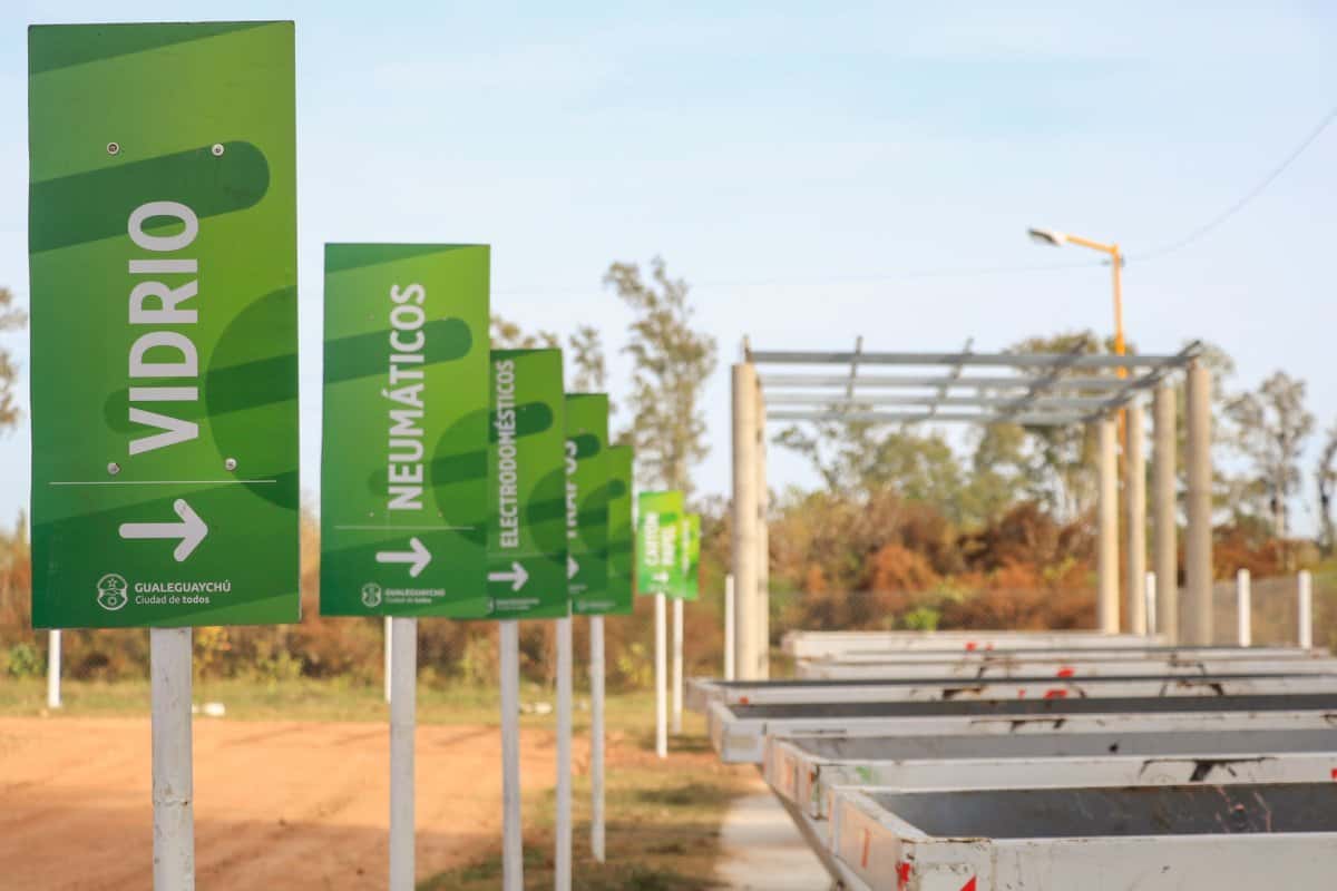 Estaciones Verdes:  la ciudad cuenta con dos   predios para descartar  los residuos especiales