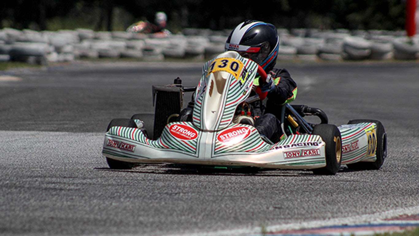 Karting: Nazareno López compitió en Zárate