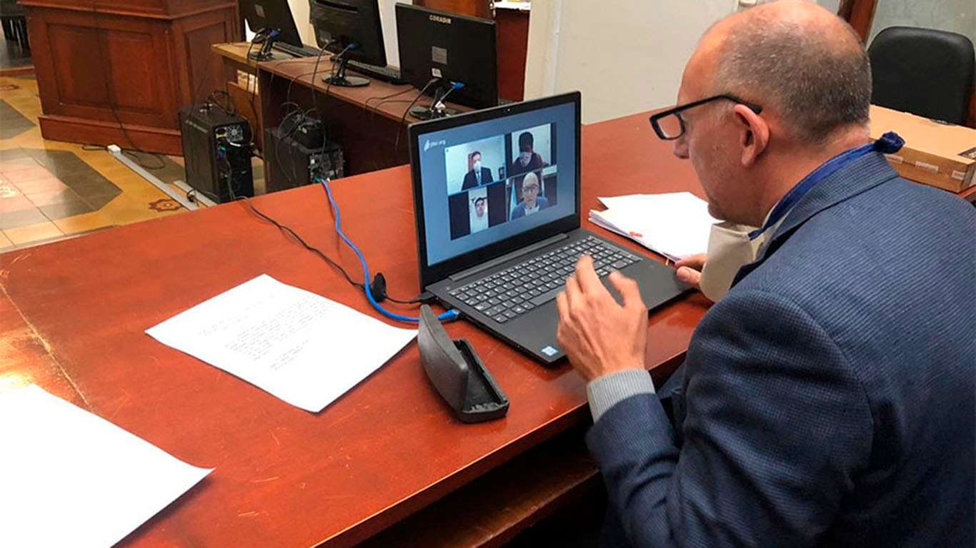 Gualeguay realizó un juicio  abreviado por videoconferencia