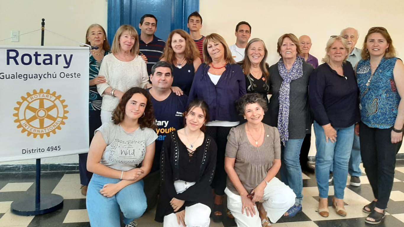 Rotary Gualeguaychú Oeste cumplió 27 años