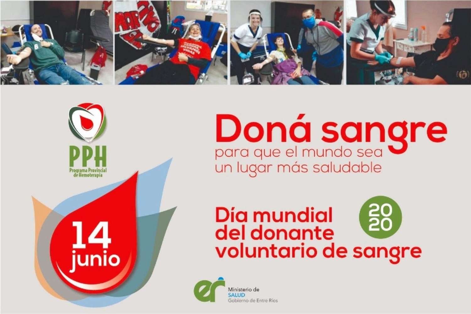 Salud garantiza la donación voluntaria de sangre segura
