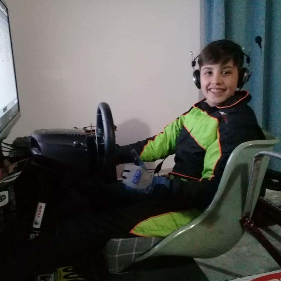 Karting: Nazareno López consiguió su primera victoria en el Rotax