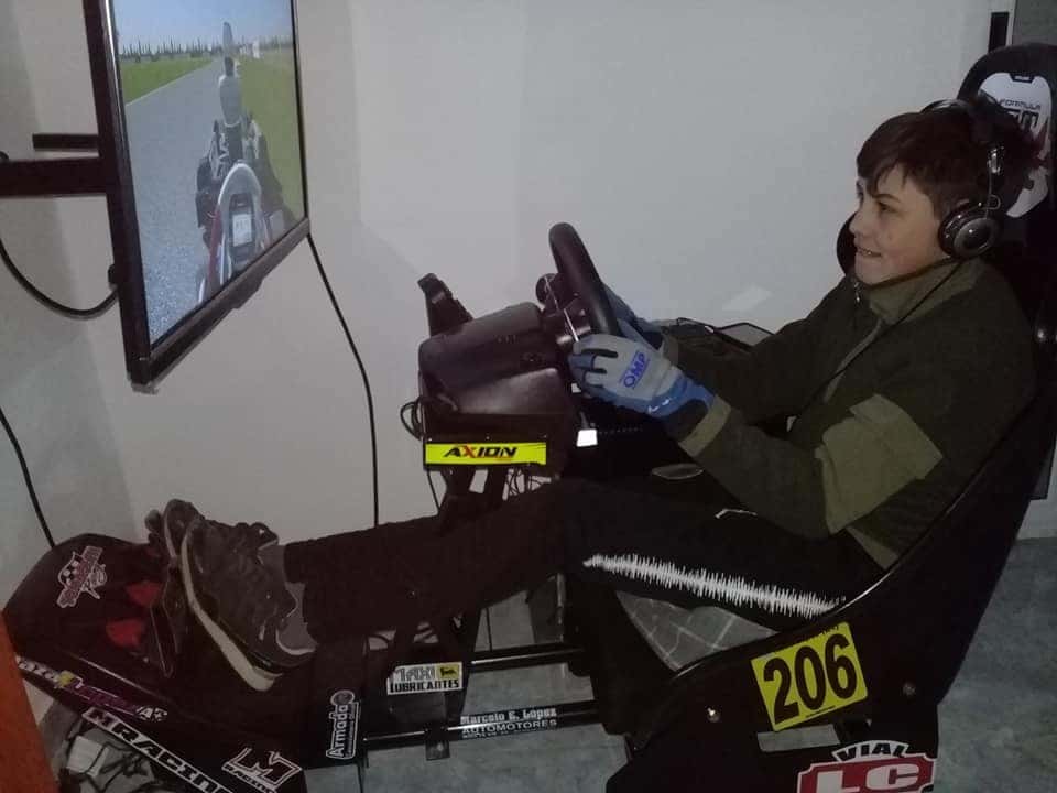 Karting: López quedó quinto en una nueva jornada virtual