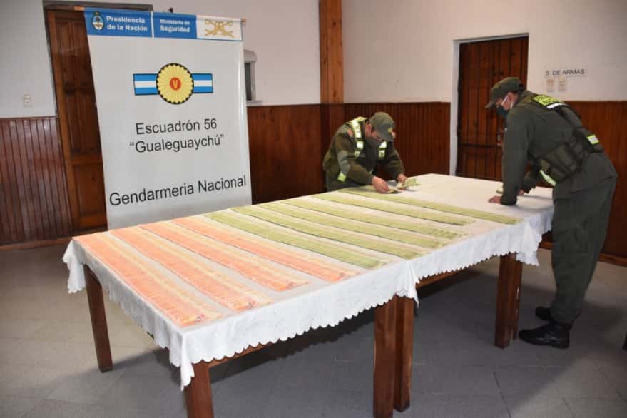 Gendarmería  secuestró un  millón de pesos en la ruta 14