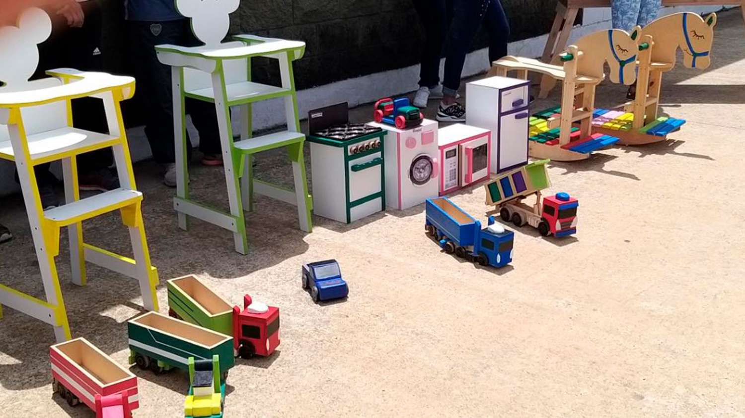 Detenidos fabricaron juguetes, juegos didácticos y alimentos para el Día de las Infancias
