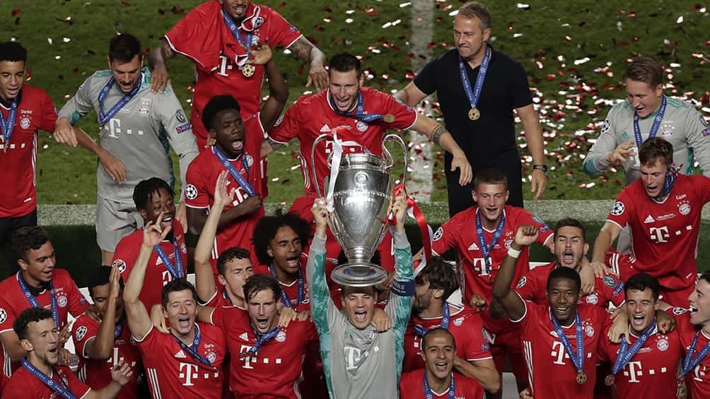 Bayern Münich venció en la final a Paris Saint Germain y ganó su sexta Champions