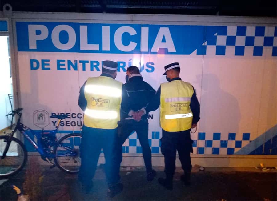 La Policía detuvo a una persona  que intentaba ingresar a Entre Ríos y era prófuga de la Justicia