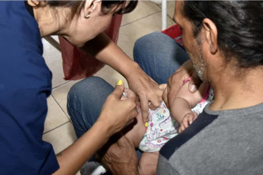En la ciudad cayó un 20%   la aplicación  de vacunas  del Calendario Nacional