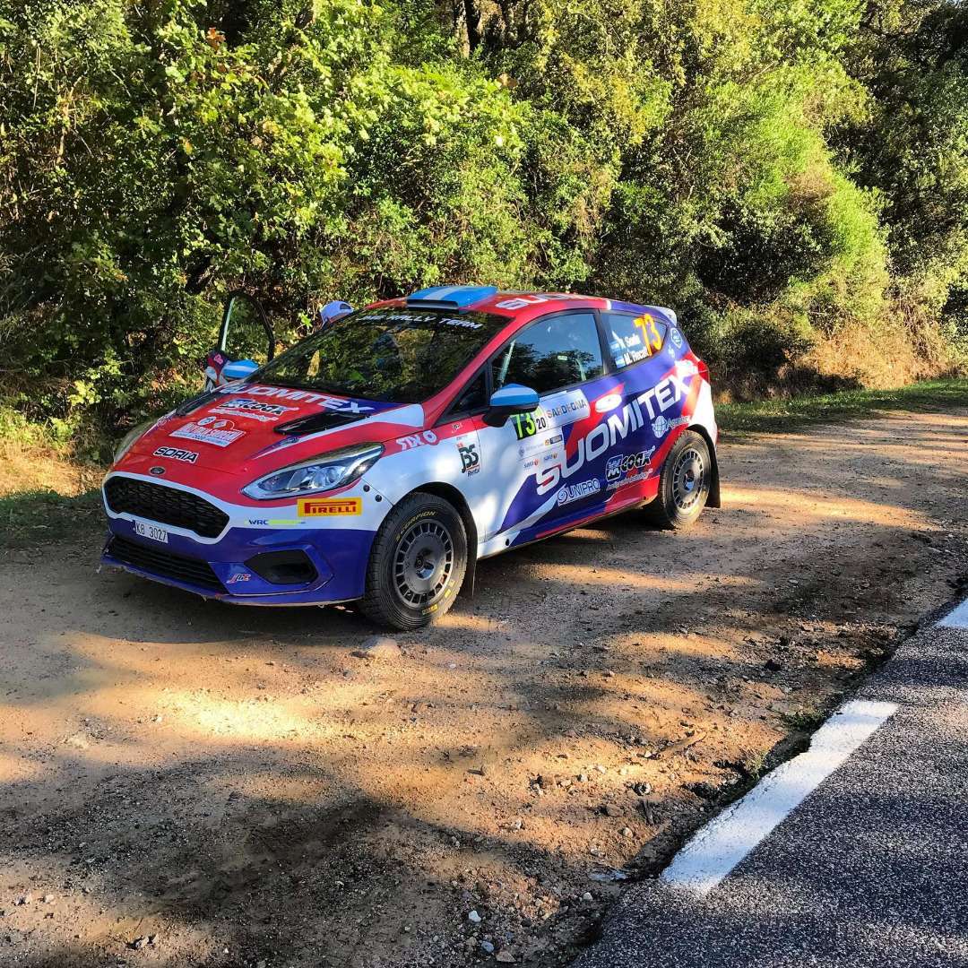 Soria tuvo un fallido debut en el Rally de Cerdeña