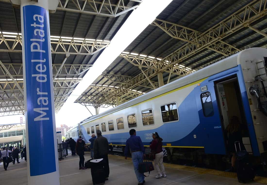 Trenes a Mar del Plata
