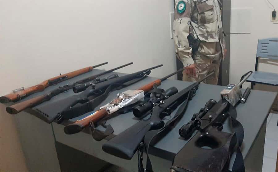 Secuestran armas de fuego en Rincón del Gato y en Costa Uruguay Sur