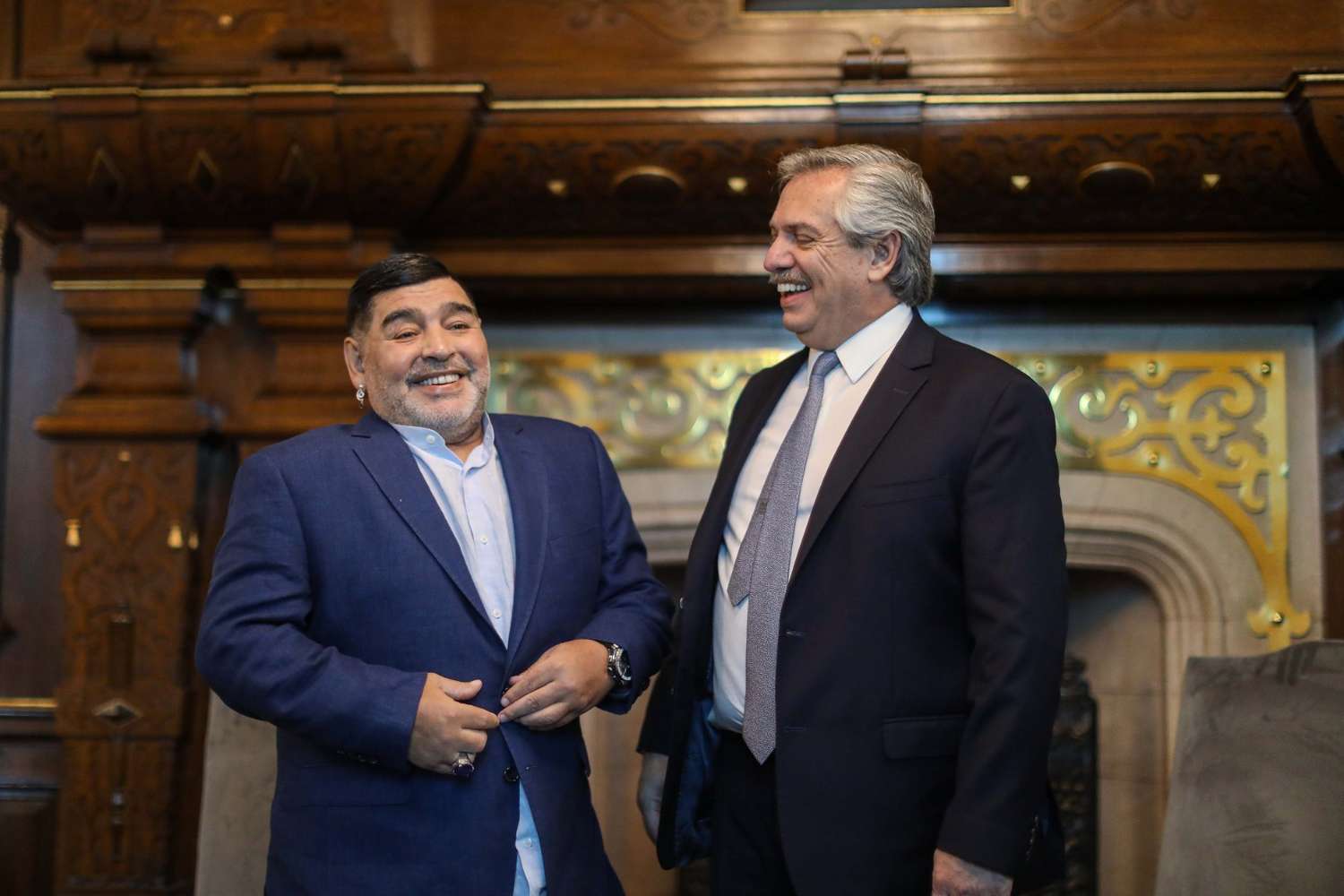 El Presidente decretó tres días de duelo  nacional por la muerte de Maradona
