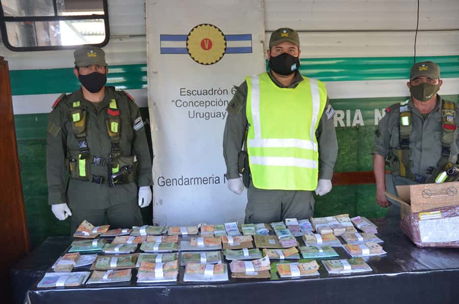 Gendarmería  detectó tráficos  de divisas