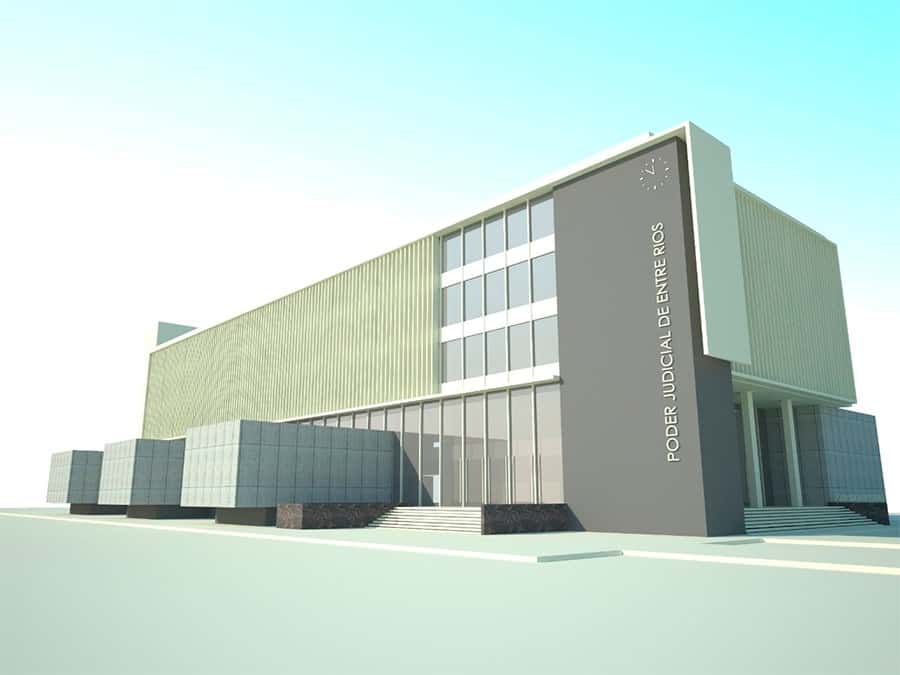 Comienza la obra del nuevo edificio de tribunales en Gualeguaychú