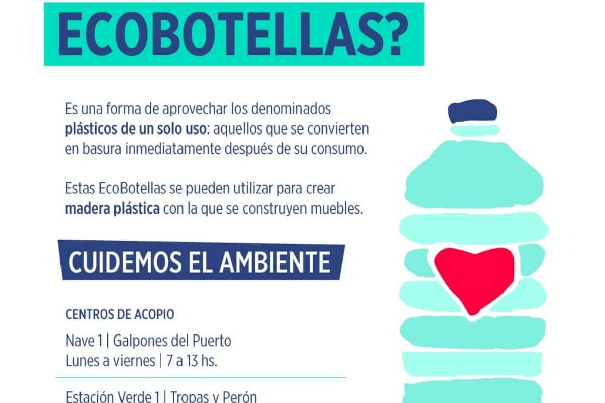 La Municipalidad de Gualeguaychú incentiva la creación de Ecobotella